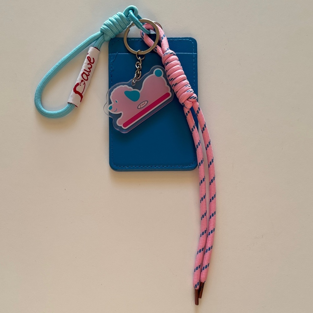 🩷🐶 Handmade Pawe® Dog Cardholder & Keychain